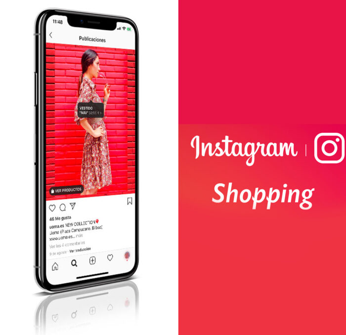Diseño de tienda online con Instagram shopping